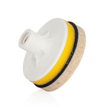 Натуральный полировальный фетр с липучкой для полировки ламп для ламп толщиной 75 мм.