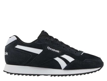 Buty męskie Reebok Royal Glide Ripple czarne skóra zamsz 100010352 43