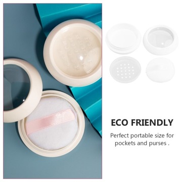 Pojemnik na luźne pudełko do pudru do makijażu
