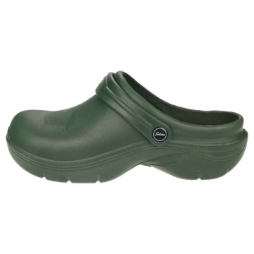 Пенопластовые садовые сабо из крокодила Inset Green 40