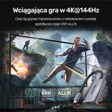 Адаптер USB Type-C -> HDMI 2.1 8K Unitek V1414A