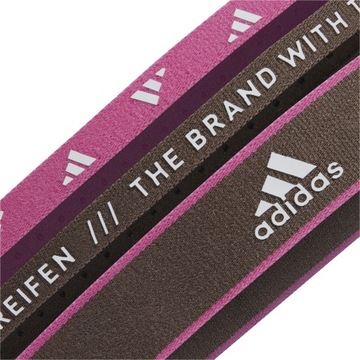 OPASKI NA GŁOWĘ ADIDAS Hairband 3 SZTUKI OPASKA ADIDAS SPORTOWA OSFM