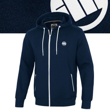 Męska Bluza Pitbull Z Kapturem Na Zamek Small Logo