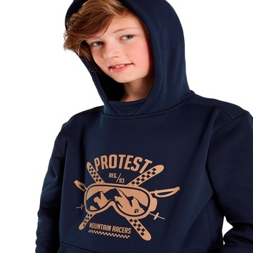 Размер толстовки PROTEST Prtteun Jr Deep Ocean. 140