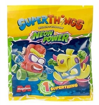 SUPER THINGS 11 ZINGS NEON POWER BOX 25 ШТ. возможность