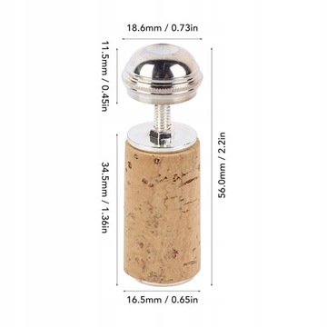 КРЫШКА ТРУБЫ, КРЫШКА СОЕДИНЕНИЯ ГОЛОВКИ ФЛЕЙТЫ, 56MM