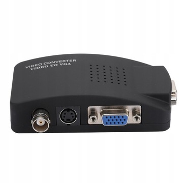 Adapter konwertera wideo BNC S na VGA HD do