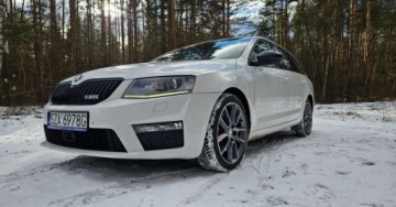 Skoda Octavia III RS Kombi 2.0 TDI 184KM 2015 Skoda Octavia 184Ps.Automat Xenon Canton Webasto GrzanaSzybaFote Navi Serw, zdjęcie 9
