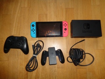 Nintendo Switch Przeróbka RCM JIG Atmosphere, Karta 512GB + Pad