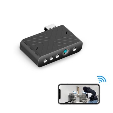 МИНИ-СКРЫТАЯ WIFI USB-КАМЕРА ИК-СВЕТОДИОДЫ ЖИВАЯ НОЧЬ