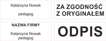 Персональная марка COLOP C20, 3-4 строки + ДИЗАЙН