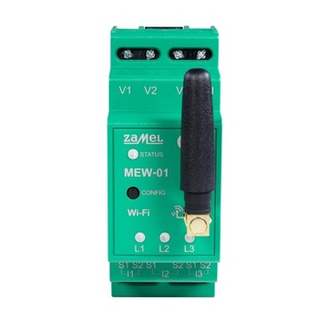 WI-FI МОНИТОР ЭЛЕКТРОЭНЕРГИИ 3F+N MEW-01