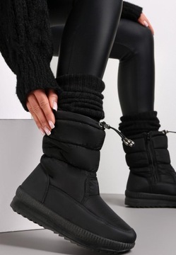 Черные зимние ботинки 37