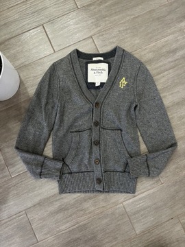 Abercrombie&Fitch męski sweter wełna len wool