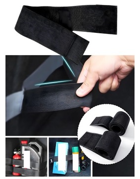 5x ОРГАНАЙЗЕР РЕМНЯ ДЛЯ БАГАЖНИКА ДЛЯ АВТОМОБИЛЯ ЗАВЕЛКРО 60 СМ ПРОЧНЫЙ ЛАСТИК