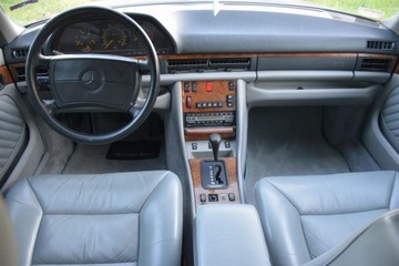 Mercedes Klasa S W140 1991 Mercedes-Benz Klasa S MERCEDES 560SEL Skory El.Regulacja Pamiec Klima Szy, zdjęcie 16
