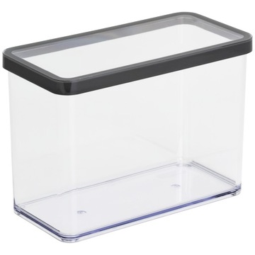 КОНТЕЙНЕР ДЛЯ ПИЩЕВЫХ ТОВАРОВ ROTHO ОРГАНИЗАТОР ДЛЯ СЫПНЫХ ГРУЗОВ 2,1 Л ГРАФИТ LOFT