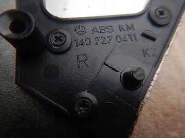 Mercedes S W140 ДЕРЕВЯННАЯ ДВЕРЬ СТОРОНА ПЕРЕДНЯЯ СПРАВА