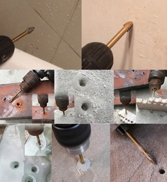 СВЕРЛА ДЛЯ СТЕКЛЯННОЙ ПЛИТКИ КОРОНОЧНАЯ ПИЛА ДЛЯ ГОНЧАРНЫХ РАБОТЫ 8 ШТ.