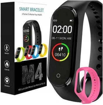 SMARTBAND OPASKA PULSOMETR SMARTWATCH + PASEK