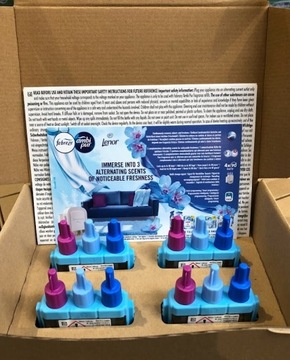 Wkład Ambi Pur 3Volution Lenor Spring 20 ml x 4