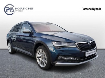 Skoda Superb III Scout 2.0 TSI 280KM 2022 Skoda Superb Combi Scout 2.0TSI 280KM 4X4 Hak Kame, zdjęcie 6