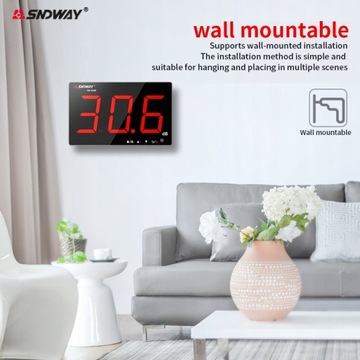SNDWAY SW-525B 130 дБ Ручной настенный, быстрый