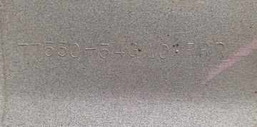 SUZUKI LIANA LIŠTA DVEŘE PRAVÝ ZADNÍ OE 77550-54GA0