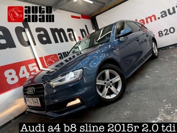 Audi A4 B9 Avant 2.0 TDI 150KM 2015 Audi A4 Avant Duze rodzinne bezpieczne ekonomiczne oraz bezwypadkowe impor