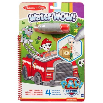 Kolorowanka wodna Psi Patrol Marshall MelissaDoug