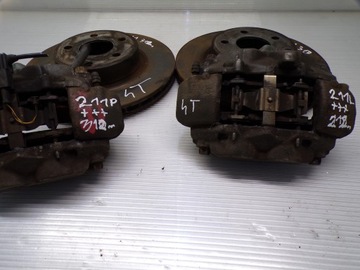 KOTOUČE TŘMENY BRZDOVÉ PŘEDNÍ MERCEDES W211 W219 CLS 312MM 4 PÍSTY