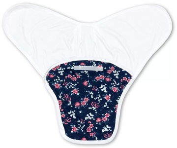 Пеленки MiMi хлопковые 2 шт Цветочные 0-3м 45х65.