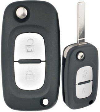 RENAULT CLIO KANGOO MASTER KLUCZYK PILOT OBUDOWA