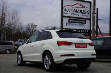 Audi Q3 I SUV 2.0 TDI 177KM 2013 Audi Q3 2.0 TDI CR 177 KM 4x4, S-Line, Navi, Polskora, Czarny sufit, GWARA, zdjęcie 6