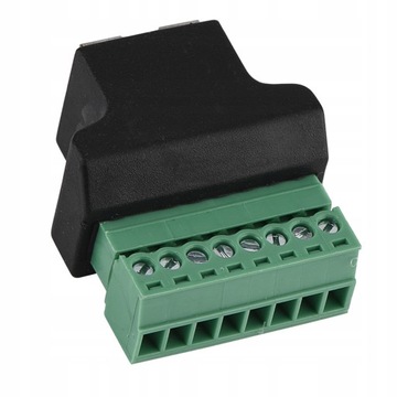 РАЗЪЕМ RJ45 НА 8 КОНТАКТОВ С ВИНТОВЫМ КЛЕММОМ
