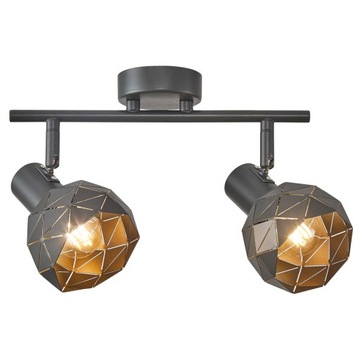 Italux Harley SPL-3480-2-GR-GD reflektor lampa sufitowa