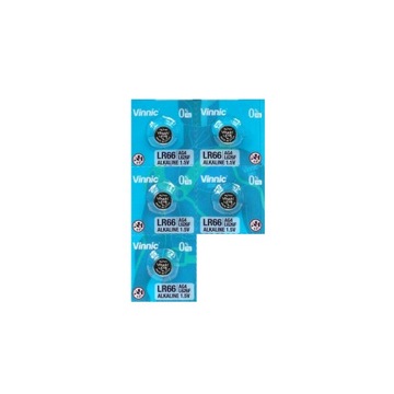 5 x bateria L626F L626 AG4 LR626 LR66 Vinnic 377