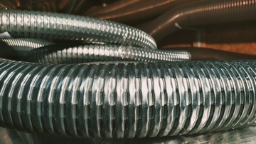 Металлорукав герметичный, диаметр 130мм, 5м.