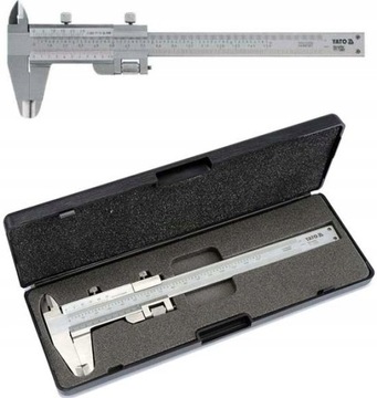 Suwmiarka inox 150 mm dokładność 0,02 mm YATO