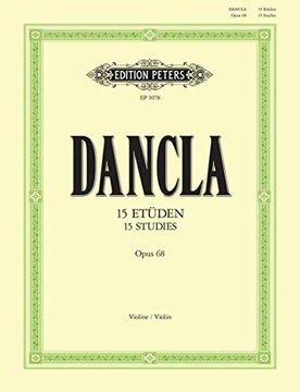 CHARLES DANCLA-ETUDES(15) OPUS 68-VIOLIN-INSTRUMENTAL WORK - Charles Dancla