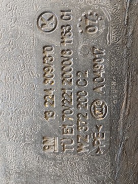 OPEL ASTRA III H 1,7 CDTI 07R 101KM NÁDRŽ PALIVA 13224309