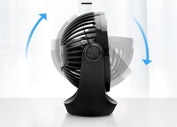 OCOOPA МИНИ-ВЕНТИЛЯТОР - ЧЕРНЫЙ