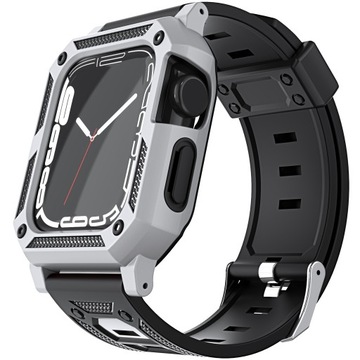 Etui z paskiem Bizon do Apple Watch 44 / 45 mm