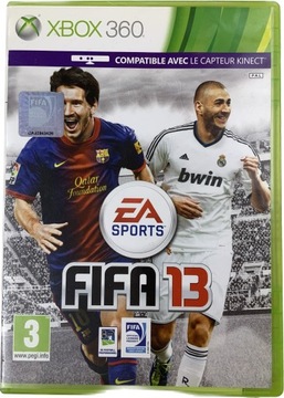 FIFA 13 płyta bdb komplet KINECT XBOX 360