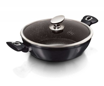 GARNEK GRANITOWY WOK 28cm BERLINGER HAUS BH-7111