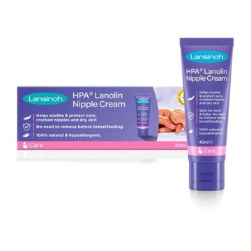 LANSINOH MAŚĆ 40 ml LANOLINA HPA NA BRODAWKI