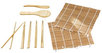 Бамбуковый набор СУШИ 14 элементов SMUKEE ДЛЯ ПРОФЕССИОНАЛЬНЫХ РОЛИКОВ