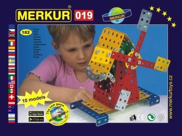 Merkur Zestaw Wiatrak 019 Wesołe Miasteczko