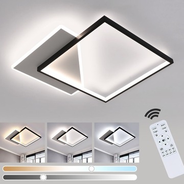 LAMPA SUFITOWA CZARNY ŻYRANDOL ZŁOTY KUCHNI E27