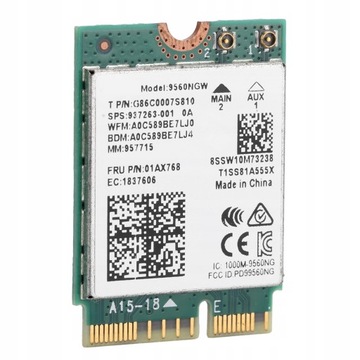 КАРТА Wi-Fi 9560NGW